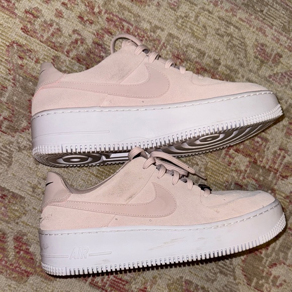 Nike Shoes - Nike Blush Pink Air Force 1 with White Sole